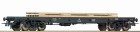 76860 Roco 4 axle Flat car with load
